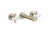 Kallista P32076-WC 002 Ws Wall Mount Sink Faucet White Carrera
