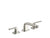 Kallista P32445-LV Per Se® Sink Faucet, Low Spout, Lift Rod