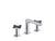 Kallista P32704-JST 002 Widespread Faucet Zebra Jasper