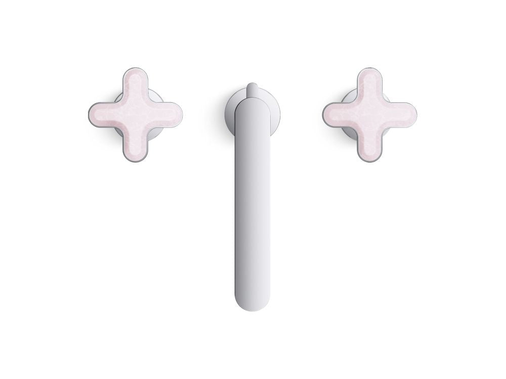 Kallista P32704-RST 002 Widespread Faucet Rose Quartz