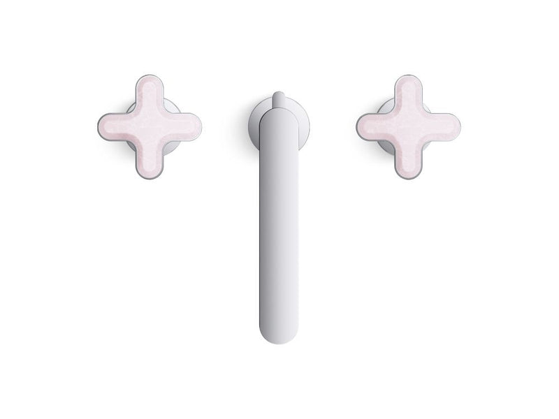 Kallista P32704-RST 002 Widespread Faucet Rose Quartz