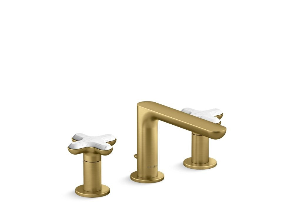 Kallista P32704-WC 002 Widespread Faucet White Carrera - Parent
