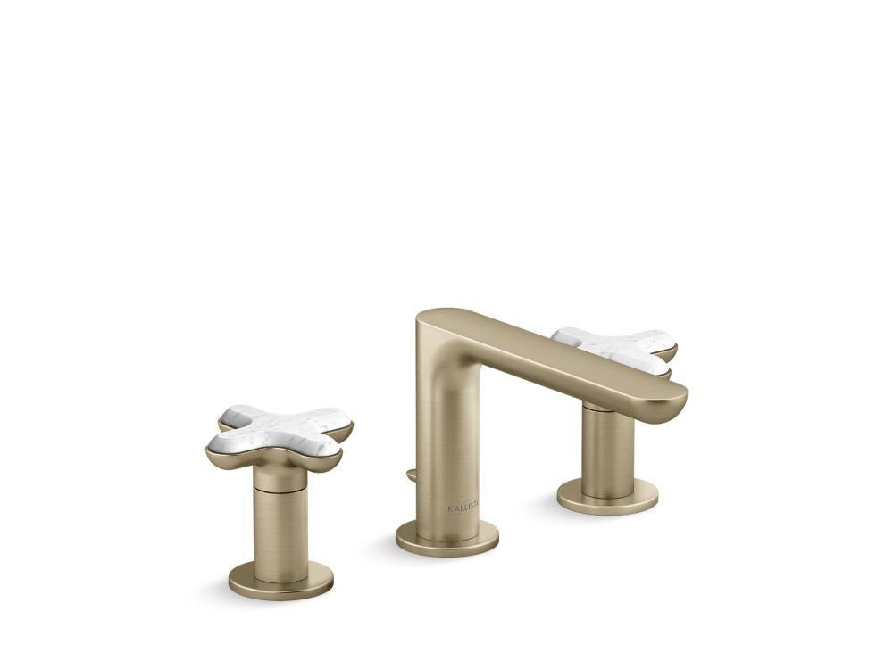 Kallista P32704-WC 002 Widespread Faucet White Carrera