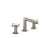 Kallista P32704-WC 002 Widespread Faucet White Carrera
