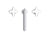 Kallista P32704-WC 002 Widespread Faucet White Carrera
