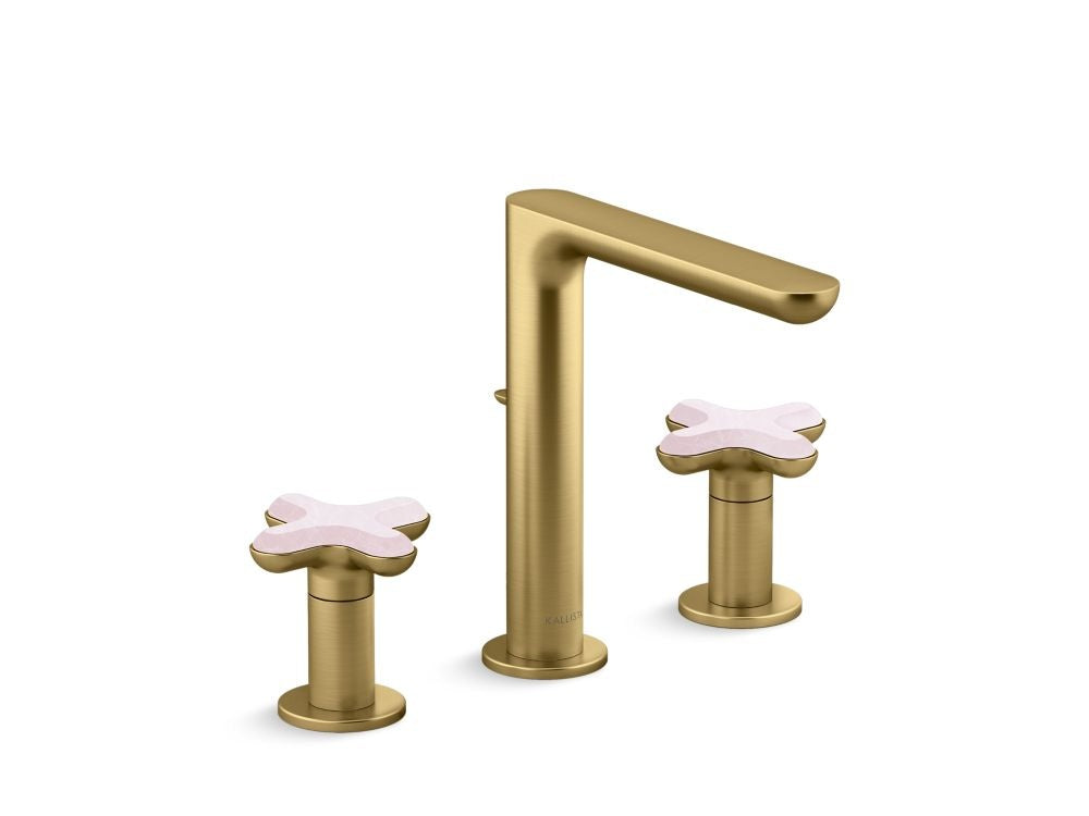 Kallista P32705-RST 002 Widespread Faucet Tall Rose Quartz - Parent