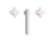 Kallista P32705-RST 002 Widespread Faucet Tall Rose Quartz