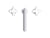 Kallista P32705-WC 002 Widespread Faucet Tall White Carrera