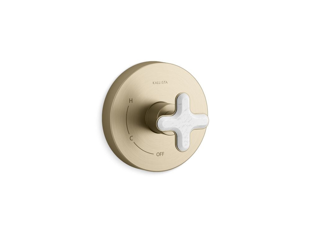 Kallista P32707-WC 002 Pressure Balance Trim White Carrera