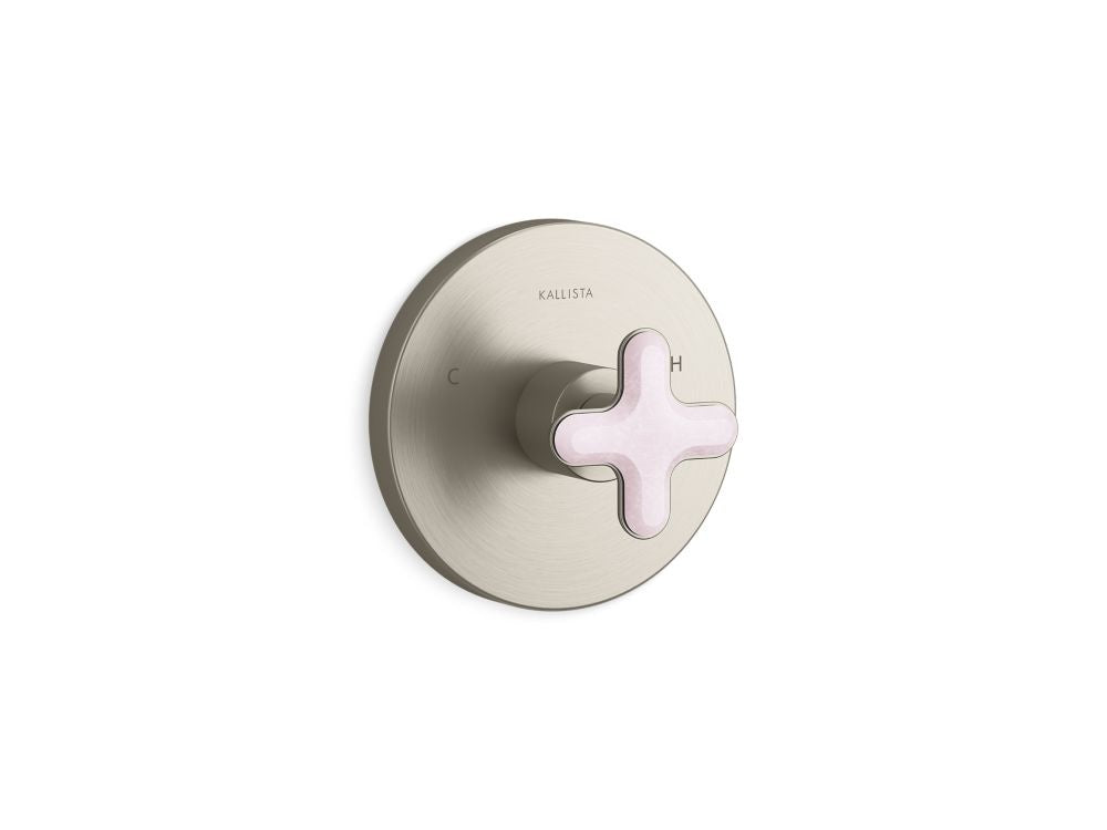 Kallista P32708-RST 002 Thermostatic Trim Rose Quartz