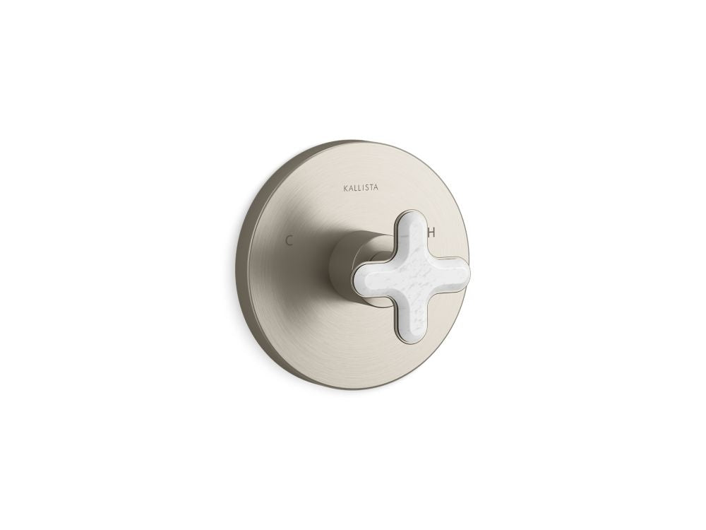 Kallista P32708-WC 002 Thermostatic Trim White Carrera
