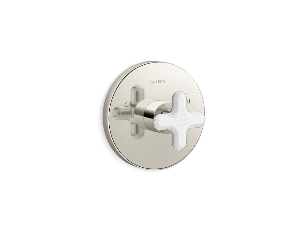 Kallista P32708-WC 002 Thermostatic Trim White Carrera