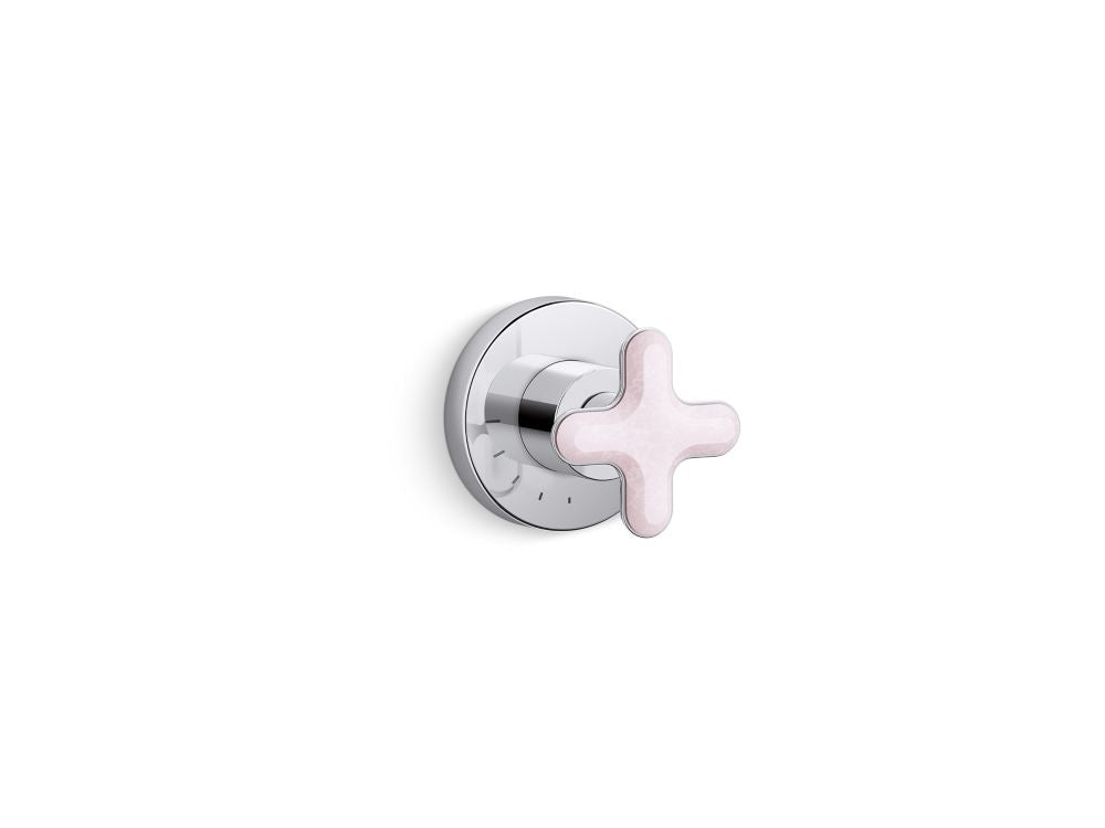 Kallista P32710-RST 002 Volume Control Rose Quartz
