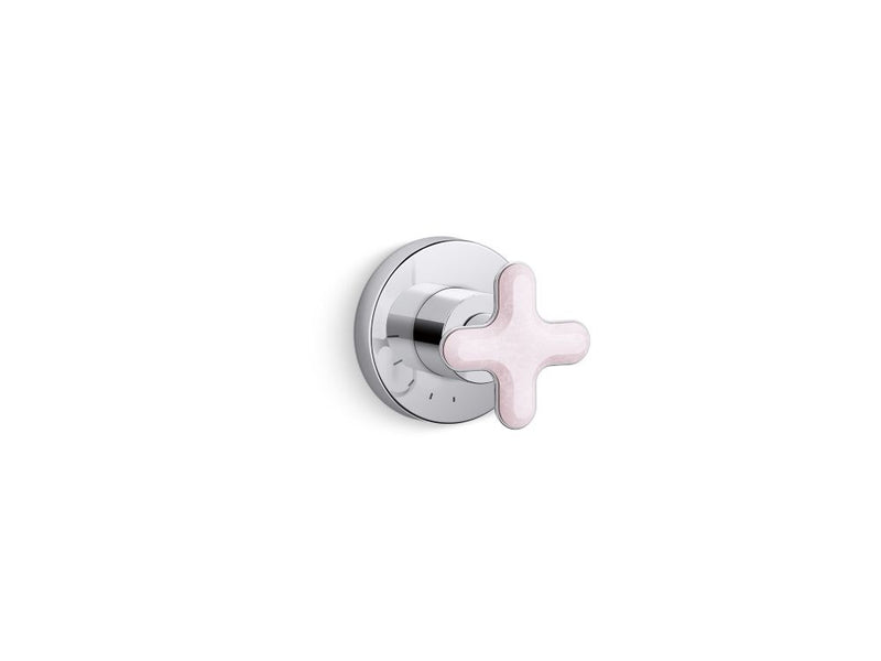 Kallista P32710-RST 002 Volume Control Rose Quartz