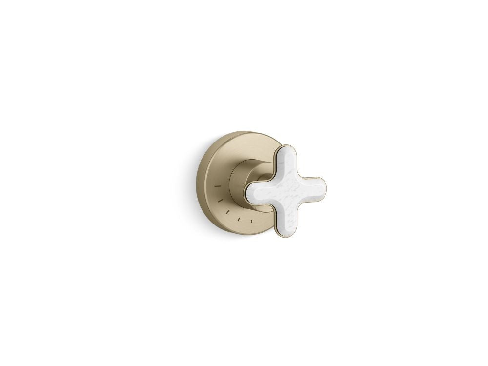 Kallista P32710-WC 002 Volume Control White Carrera