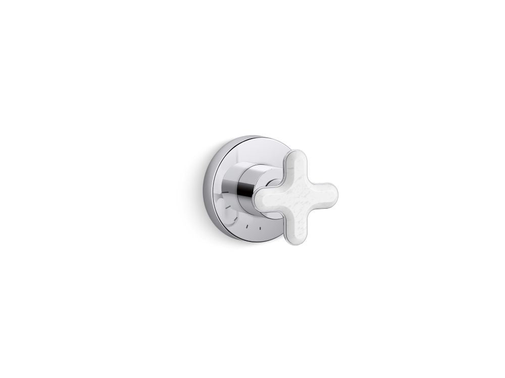 Kallista P32710-WC 002 Volume Control White Carrera