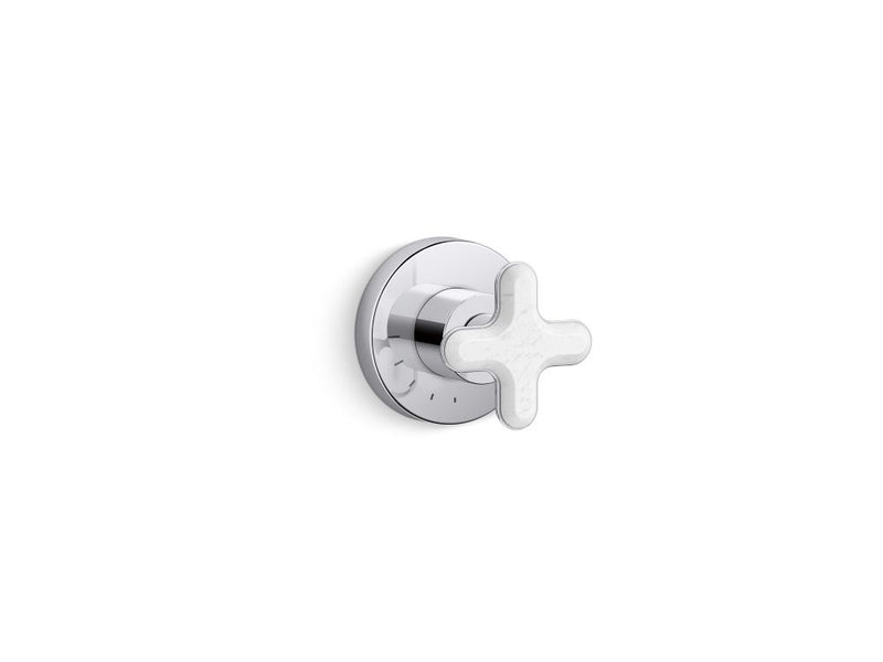 Kallista P32710-WC 002 Volume Control White Carrera