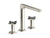 Kallista P32711-JST 002 Deck Mount Bath Faucet Zebra Jasper
