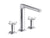 Kallista P32711-WC 002 Deck Mount Bath Faucet White Carrera