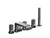 Kallista P32712-00 Bezel deck mount bath faucet with diverter and handshower