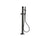 Kallista P32713-NM Bezel floor mount bath faucet with handshower nm stone
