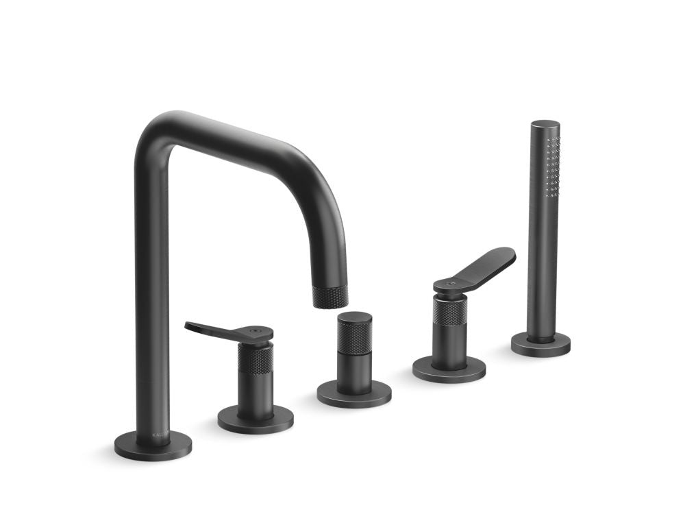 Kallista P32831-00 Aileron deck mount bath faucet with diverter handshower