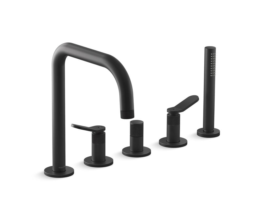 Kallista P32831-00 Aileron deck mount bath faucet with diverter handshower