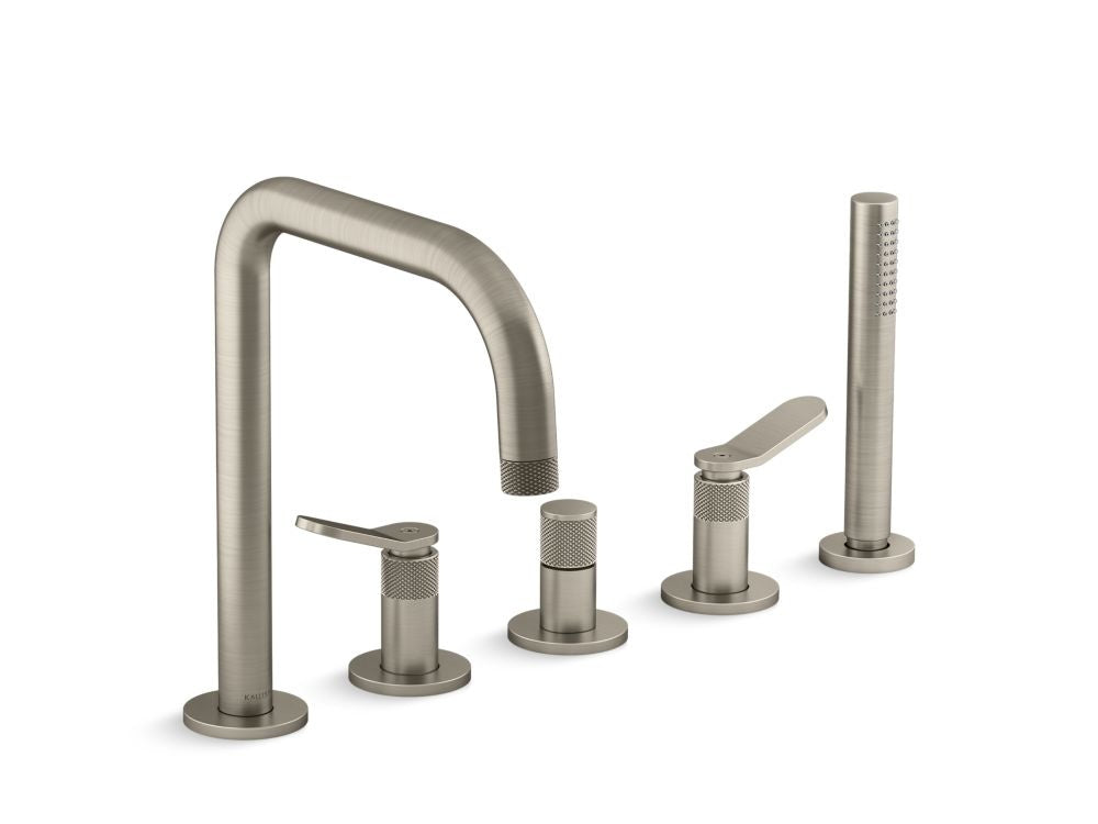 Kallista P32831-00 Aileron deck mount bath faucet with diverter handshower