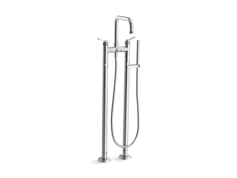Kallista P32832-LV Aileron floorstanding bath faucet