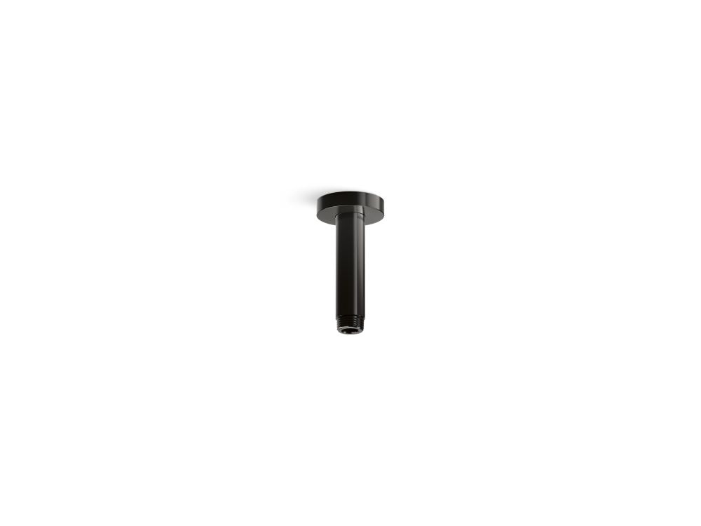Kallista P33008-00 modern round shower arm 4" ceiling mount