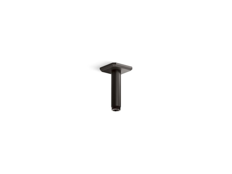 Kallista P33011-00 modern square shower arm 4" ceiling mount - Parent