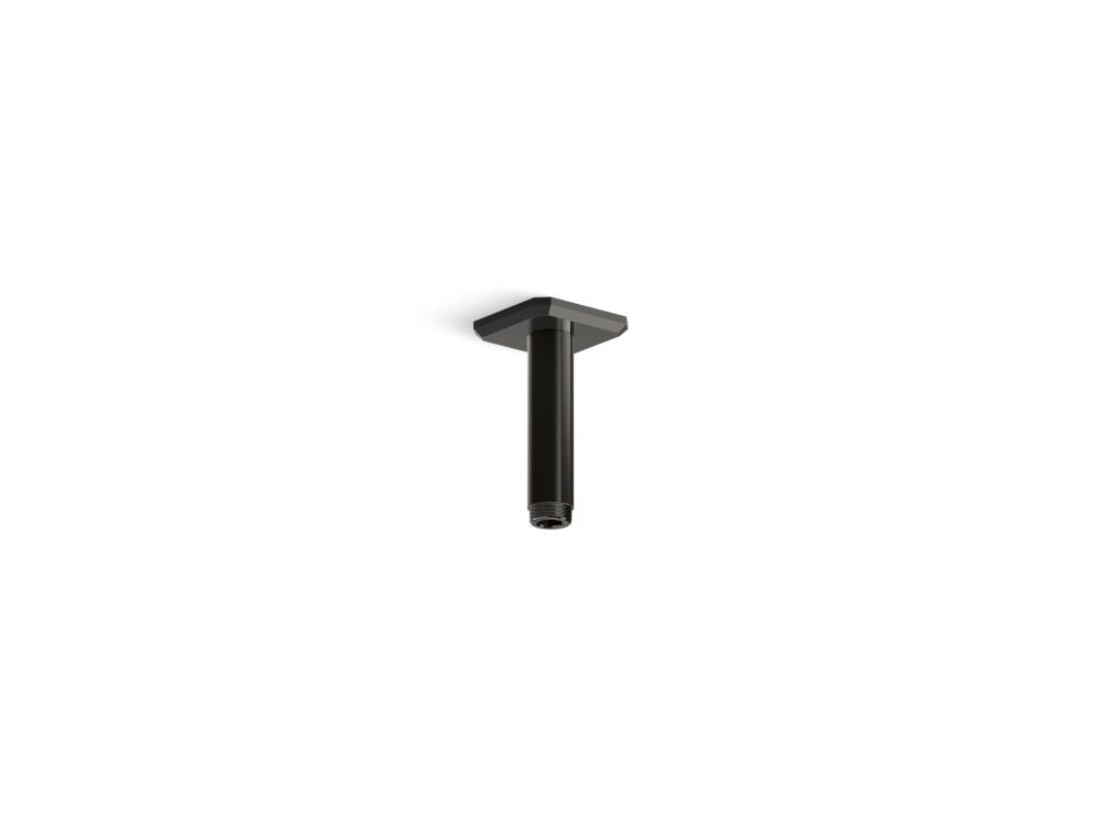 Kallista P33011-00 modern square shower arm 4" ceiling mount