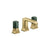 Kallista P33163-GTM Bezel widespread faucet gtm stone - Parent
