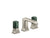 Kallista P33163-GTM Bezel widespread faucet gtm stone