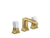 Kallista P33163-WC Bezel widespread faucet white carrara stone - Parent