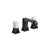 Kallista P33163-WC Bezel widespread faucet white carrara stone