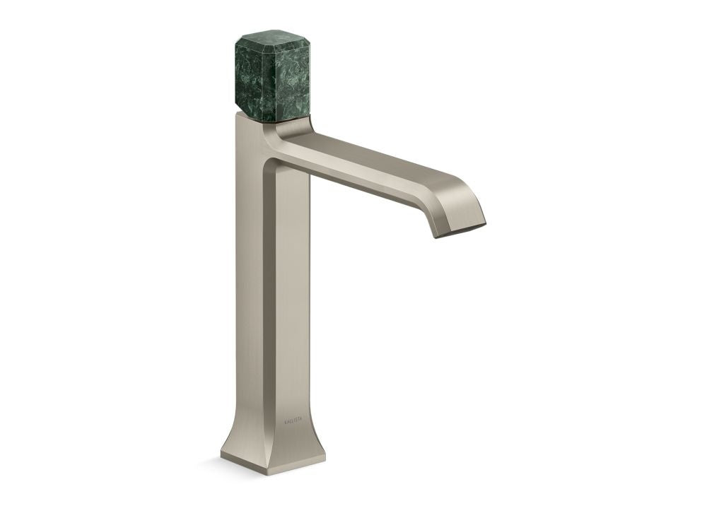 Kallista P33164-GTM Bezel single control tall spout gtm stone