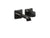 Kallista P33166-NM Bezel wm single control nero marquina stone