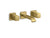 Kallista P33168-00 Bezel wall mount wide spread - Parent