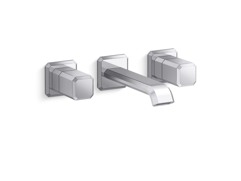 Kallista P33168-00 Bezel wall mount wide spread