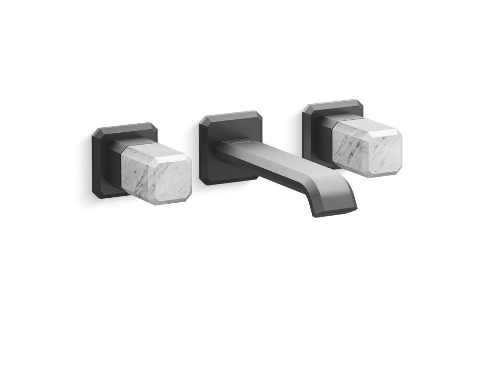 Kallista P33168-WC Bezel wall mount wide spread wc stone