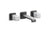 Kallista P33168-WC Bezel wall mount wide spread wc stone