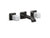 Kallista P33168-WC Bezel wall mount wide spread wc stone