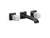 Kallista P33169-WC Bezel wall mount wide spread long white carrara stone
