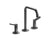 Kallista P33349-LV Aileron widespread sink faucet standard