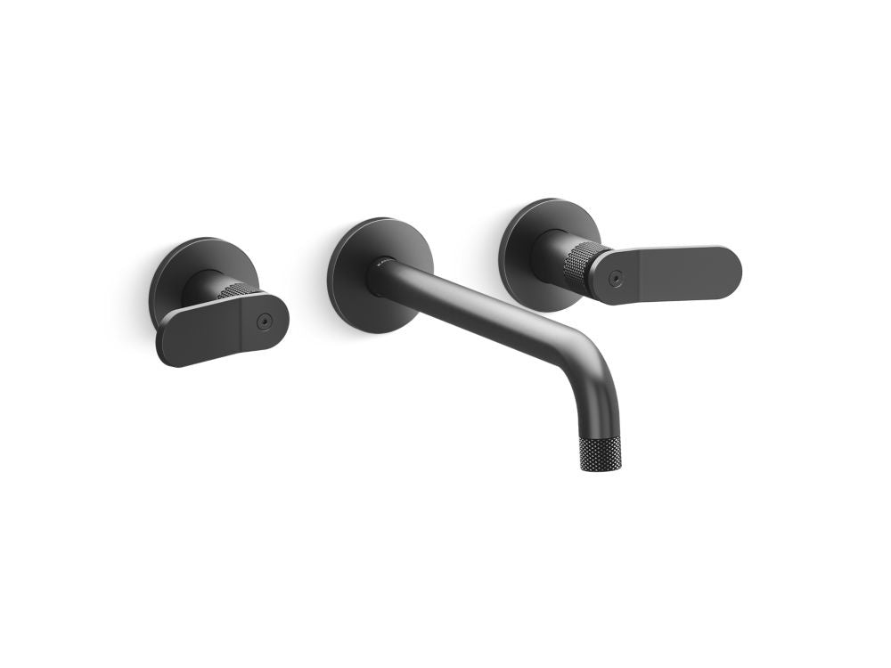 Kallista P33354-LV Aileron wallmount widespread faucet long