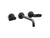 Kallista P33354-LV Aileron wallmount widespread faucet long