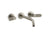 Kallista P33354-LV Aileron wallmount widespread faucet long