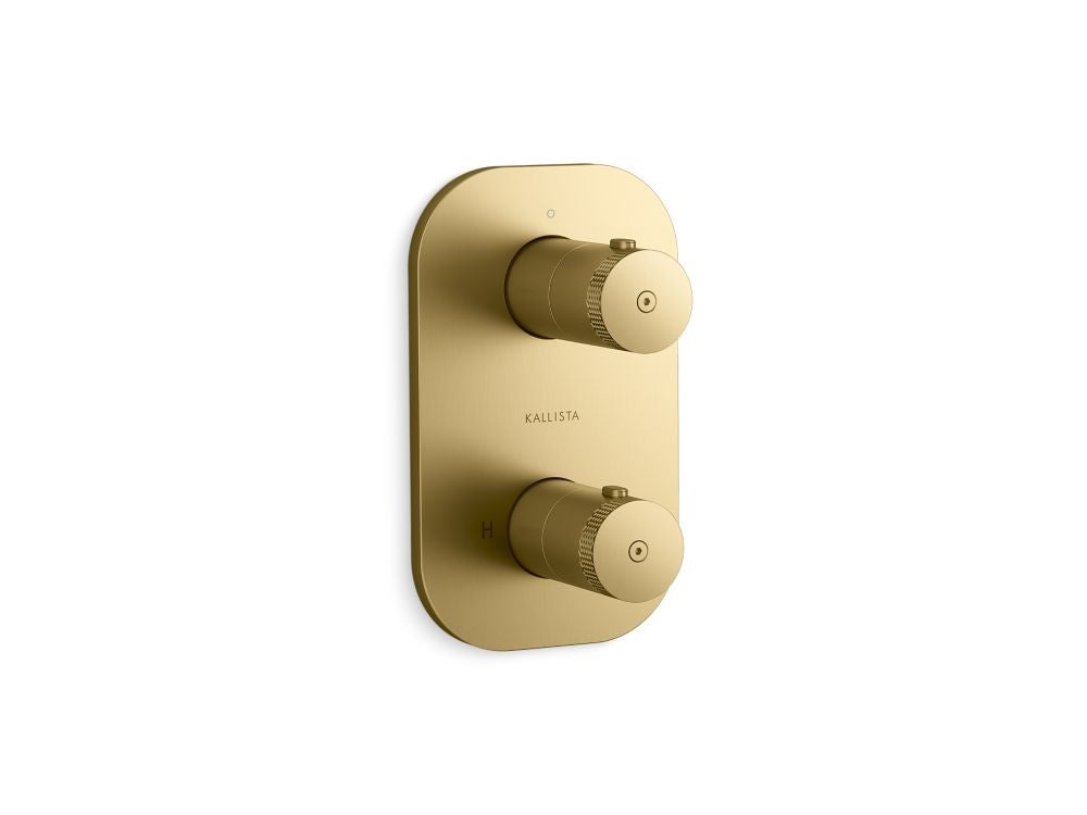 Kallista P33494-00 Aileron 1-outlet stacked thermo trim - Parent