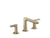 Kallista P34119-LV Widespread Sink Faucet, Low
